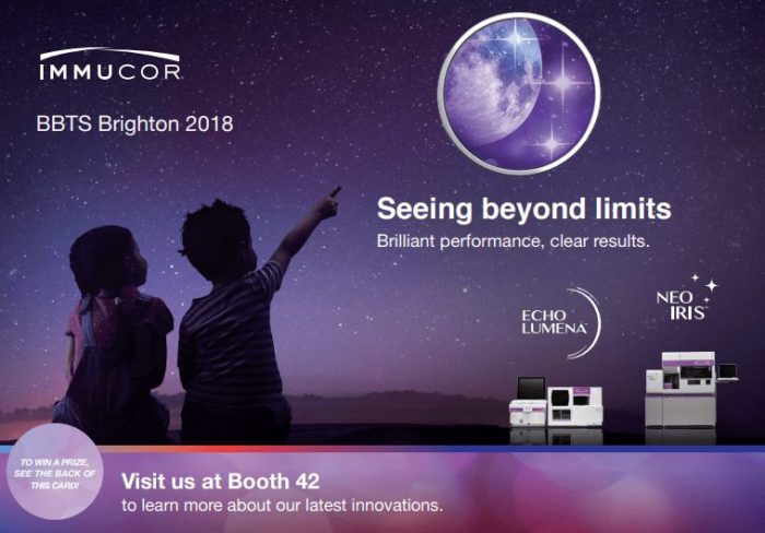 Immucor BBTS Brighton 2018 | Medical Supply Company LTD