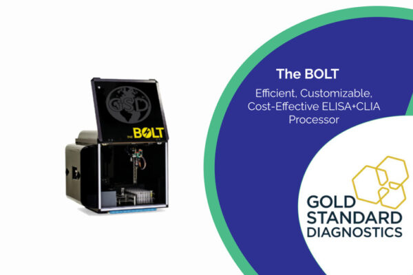 The BOLT from Gold Standard Diagnostics, one-plate ELISA + CLIA processor | Medical Supply Company