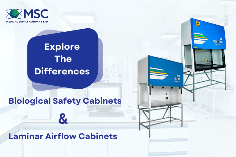 Comparing Types and Uses of Faster Biological Safety Cabinets (BSCs) and Laminar Airflow Cabinets (LAFs)