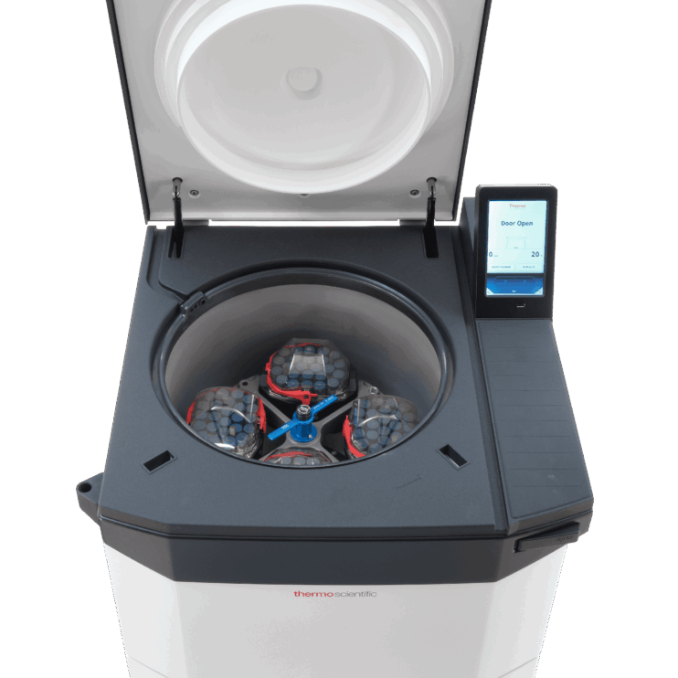 LYNX 4000 above open BIOFlex 15ml ClickSeal 4828