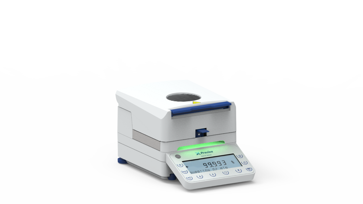 Precisa Moisture Analyzers 530 PBM green close HR