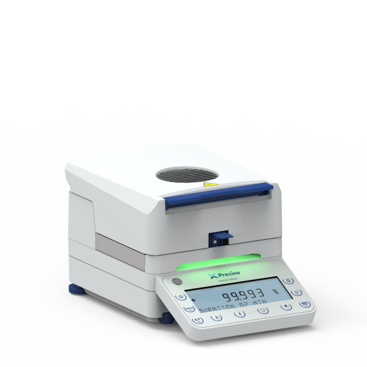 Precisa Moisture Analyzers 530 PBM green close HR