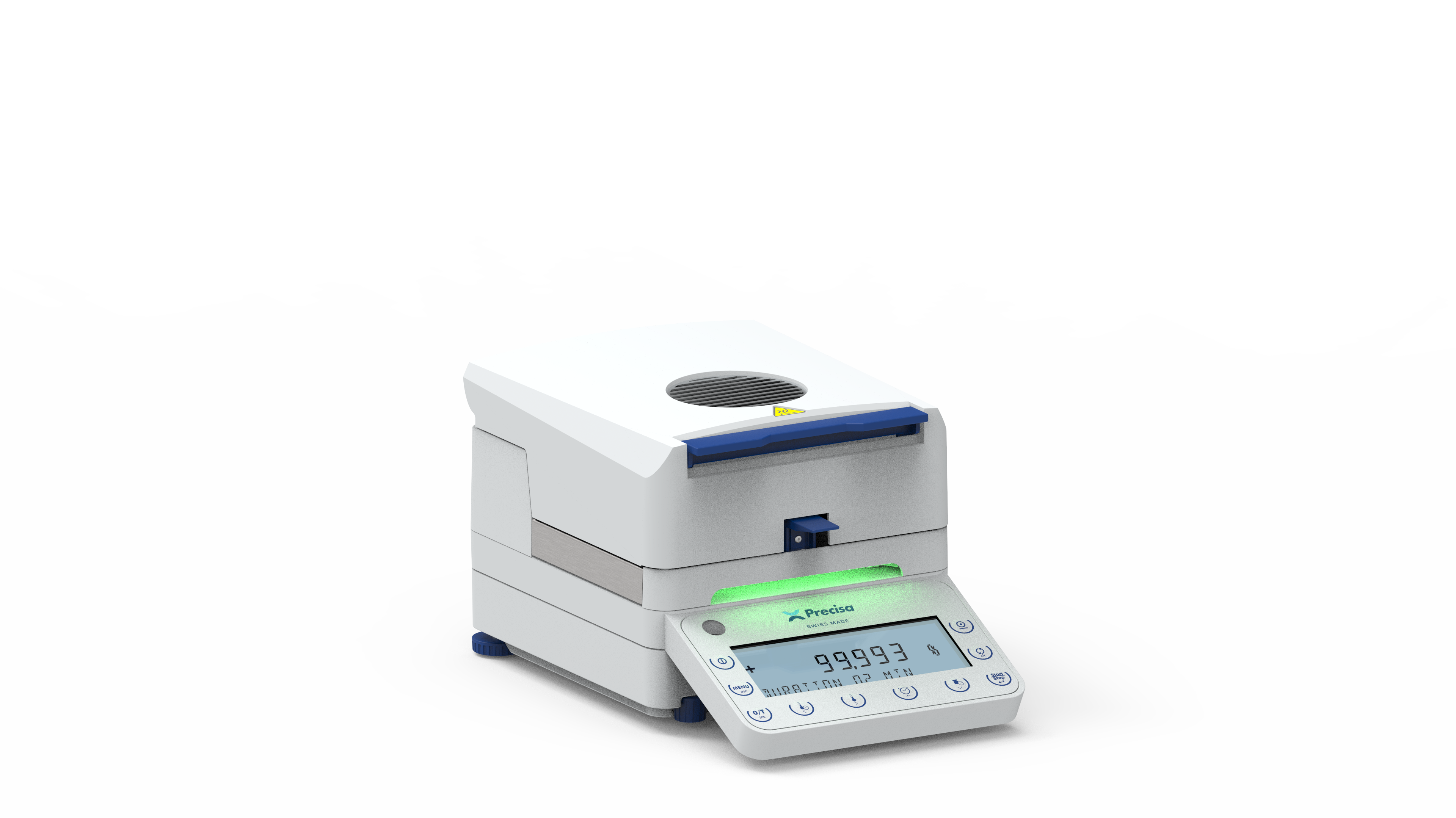 Precisa Moisture Analyzers 530 PBM green close HR